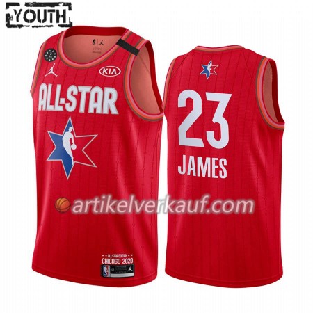 NBA Los Angeles Lakers Trikot LeBron James 23 2020 All-Star Jordan Brand Rot Swingman - Kinder